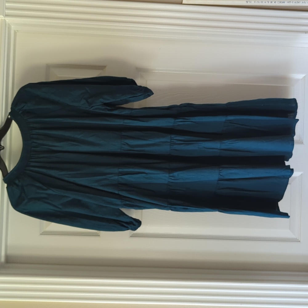 Deep Turquoise Dress - Picture 4 of 5
